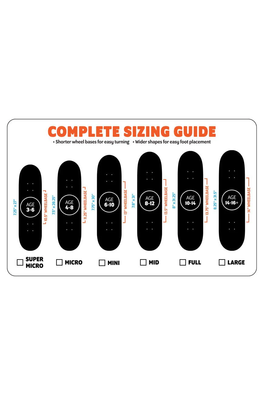 Classic Dot Super Micro 7.25in x 27.00in Santa Cruz Skateboard Complete - Image 3