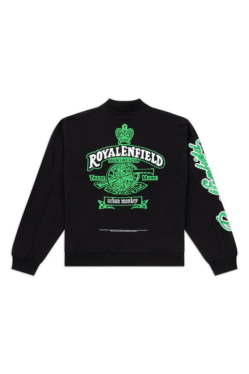Emperor Varsity Jacket_Royal Enfield x Urban Monkey - Image 2