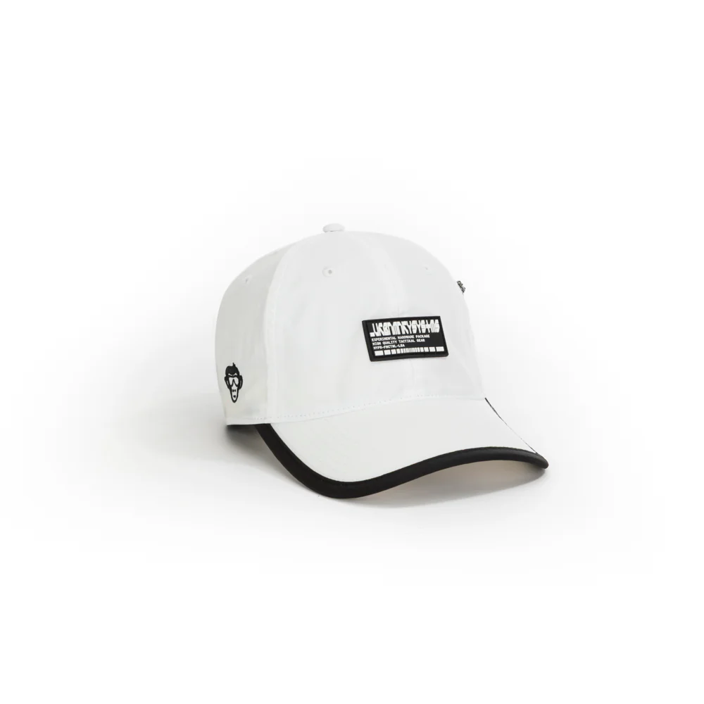 Foldable outdoor cap with pocket // white - Image 2