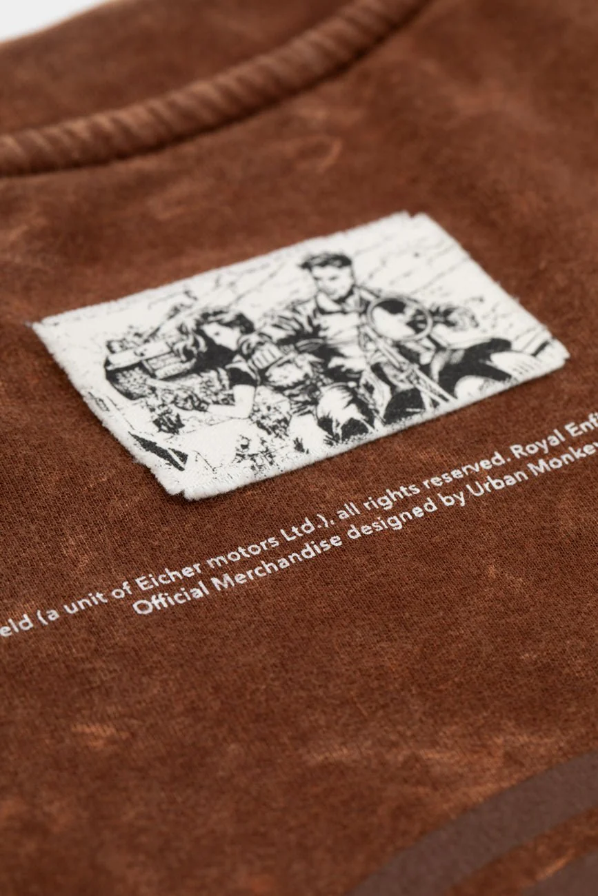 Made Like A Gun Cropped Tee 002_Royal Enfield x Urban Monkey - Image 5