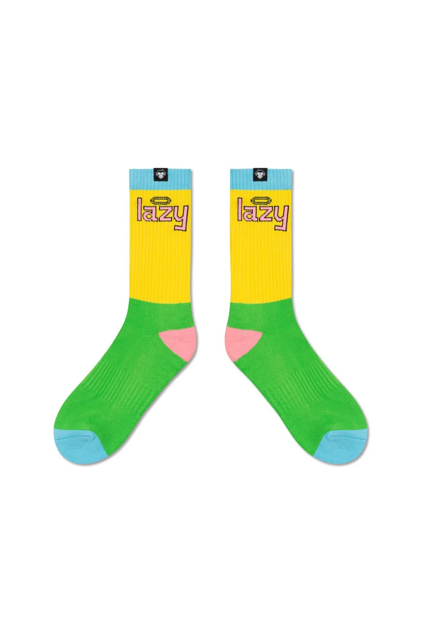 2 Pairs // Lazy + Cats socks - Image 2