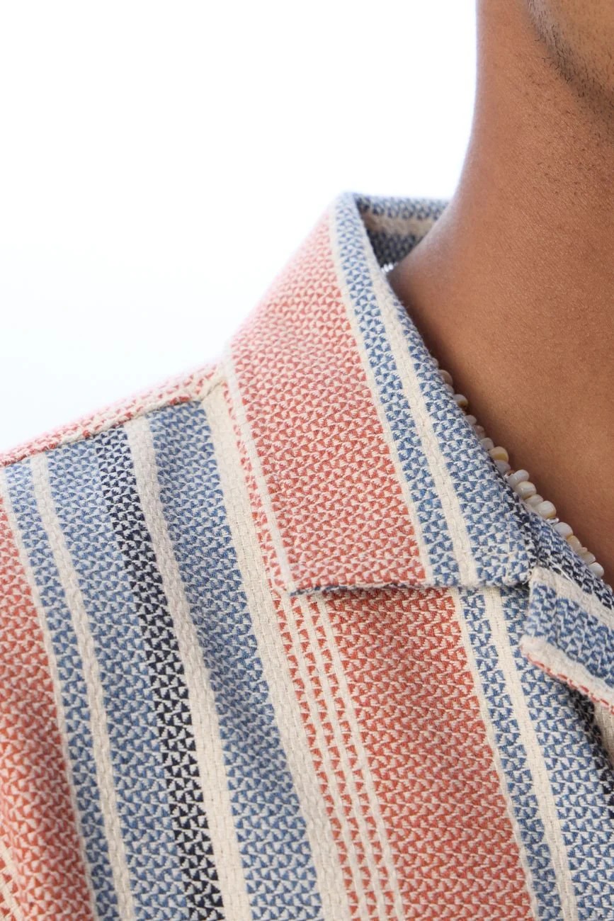 Sunset Stripe Resort Shirt - Image 5