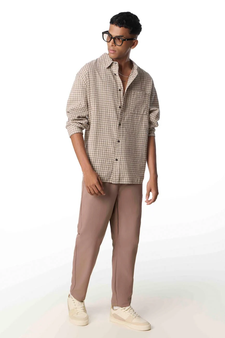 Versatile Relaxed Fit Trousers // Sandstone